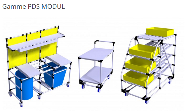 PDS MODUL Crée des raccords tubulaires