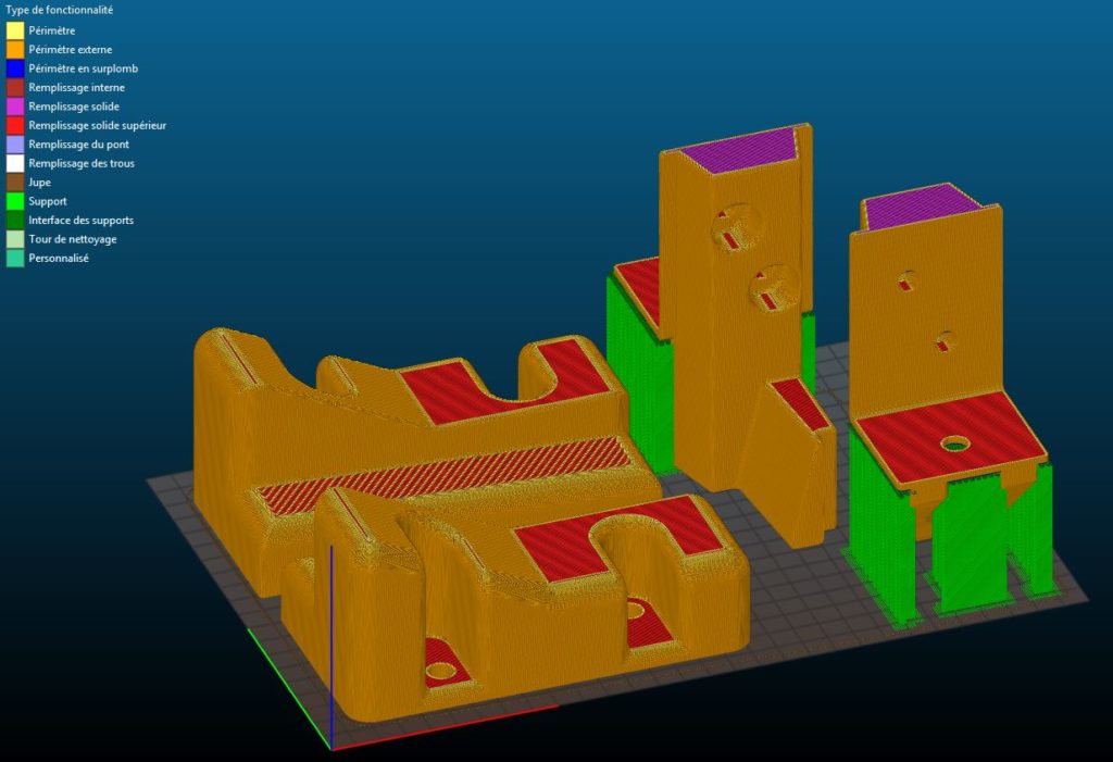 Logiciel de traitement de l'impression 3D