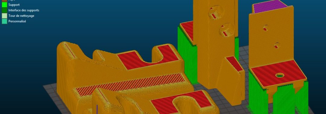 Logiciel de traitement de l'impression 3D